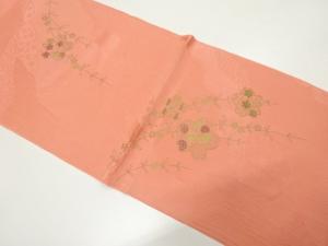 未使用品　正絹　金彩　帯揚げ